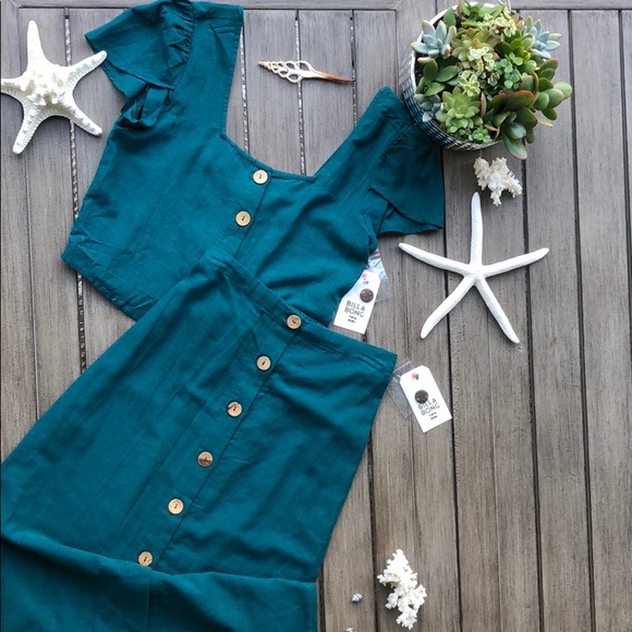 🌴🌼BILLABONG-SOMETHING SPECIAL SWAYING LEAVES SET - Picture 2 of 13